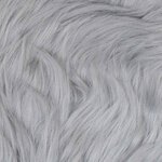 vidaXL Tapis en Peau de Mouton Synthétique Gris 200 x 280 cm Polyester