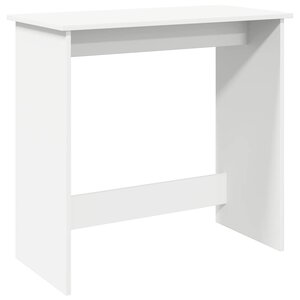 vidaXL Bureau Blanc 80x40x75 cm Bois d'ingénierie
