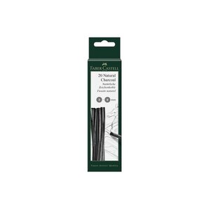 Fusain naturel Pitt 3-6mm FABER-CASTELL