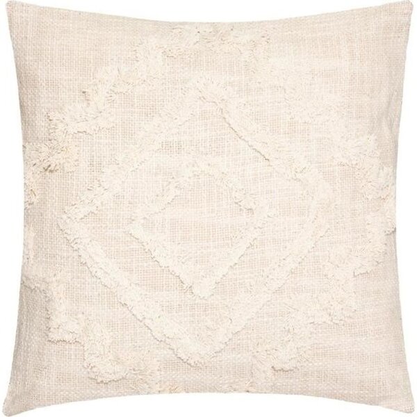 Coussin Tuft Inca - 40 x 40 cm - Ivoire