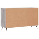 vidaXL Buffet sonoma gris 100x36x60 cm bois d'ingénierie