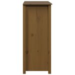 vidaXL Buffet Marron miel 83x41 5x100 cm Bois massif de pin