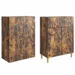 vidaXL Ensemble de Meubles 2 Pièces Bois d'ingénierie