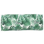 vidaXL Set de coussins de palette Floral 2 Pièces Motif de feuille