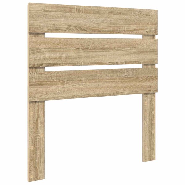 vidaXL Tête de lit Chêne Sonoma 90 cm Bois d'ingénierie