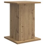 vidaXL Support de Plante Chêne artisanal 30 5 x 30 x 43 cm