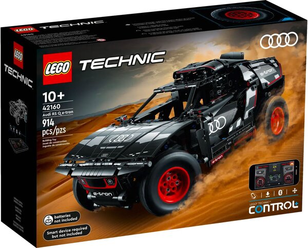 LEGO Technic - Audi RS Q e-tron (42160) : Modèle de Voiture de Rallye Électrique