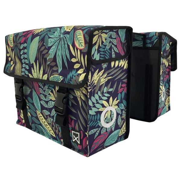 Willex Sac double de vélo City Forest 34 L Vert