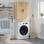 vidaXL Armoire murale chêne sonoma 69 5x34x90 cm