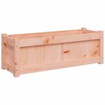 vidaXL Jardinière 90x31x31 cm bois massif douglas