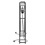 vidaXL Tête de lit de rangement Sonoma gris 150 cm Bois d'ingénierie