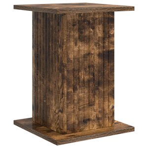 vidaXL Support de Plante Chêne fumé 30 5 x 30 x 43 cm