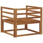vidaXL Sofa de milieu extérieur Naturel