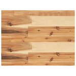 vidaXL Étagères flottantes 3 Pièces 40x30x4 cm acacia massif à l'huile