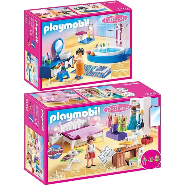 PLAYMOBIL 70208 70211 - Dollhouse – 70208+70211