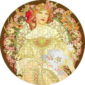 Monnaie REVERIE by Mucha Micropuzzle Treasures 3 Oz Argent 20$ Palau 2021
