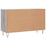 vidaXL Buffet sonoma gris 100x36x60 cm bois d'ingénierie