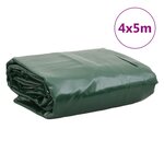 vidaXL Bâche vert 4x5 m 650 g/m²