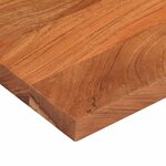 vidaXL Dessus de table 110x40x2 5cm rectangulaire bois massif d'acacia