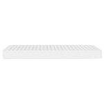 vidaXL Matelas en mousse blanc 140x210 cm dureté H2 H3