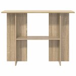 vidaXL Table console Chêne Sonoma 100 x 30 x 75 cm Bois d'ingénierie