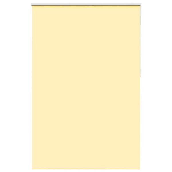 vidaXL Store enrouleur occultant jaune largeur du tissu 161 6 cm