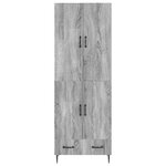 vidaXL Ensemble de Meubles 2 Pièces 66 x 34 5 x 95 cm Bois d'ingénierie