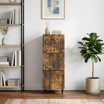 vidaXL Armoire à tiroirs 33 x 34 5 x 92 cm Bois d'ingénierie