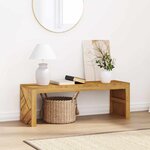 vidaXL Table basse 110x35x38 cm bois massif de teck