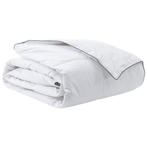 vidaXL Duvet d'hiver Blanc 200 x 240 cm Polyester Pêche 105gsm