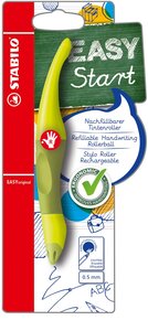 Roller Ergonomique EASYoriginal 0,5 mm Droitier Vert clair / Vert foncé STABILO