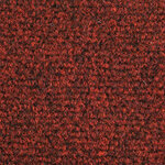 vidaXL Tapis autoadhésifs de marches 5 Pièces Rouge 65x21x4 cm Aiguilleté