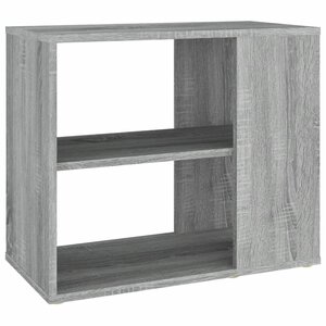vidaXL Armoire latérale Sonoma gris 60x30x50 cm Bois d'ingénierie