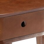 Vidaxl table de chevet 50 x 35 x 55 cm bois d'acacia massif
