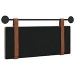 vidaXL Tête de lit suspendue Taupe PU antique