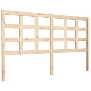 vidaXL Tête de lit 165 5x4x100 cm Bois massif de pin