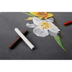 Bloc Pastelmat n°6 24x30 12F Anthracite 360g CLAIREFONTAINE
