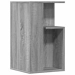 vidaXL Table d'appoint sonoma gris 35x35x60 cm bois d'ingénierie
