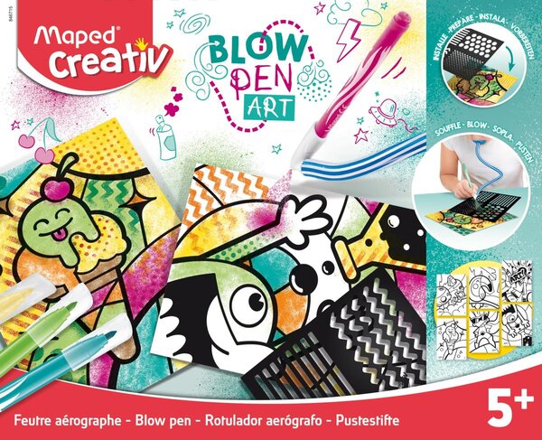 Activité Pop'Art- Blowpen Art Aérographes
