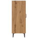 vidaXL Buffet chêne artisanal 70x34x90 cm bois d'ingénierie