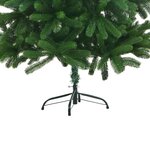 vidaXL Arbre de Noël artificiel aiguilles réalistes 210 cm vert