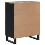 vidaXL Buffet avec 4 portes 60x33x75 cm bois massif de récupération