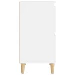 vidaXL Buffets 3 Pièces blanc 60x35x70 cm bois d'ingénierie