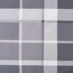 vidaXL Coussins de palette 3 Pièces carreaux gris tissu