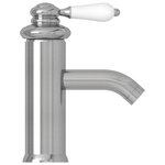vidaXL Robinet de lavabo de salle de bain Argenté 130x180 mm