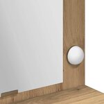 vidaXL Coiffeuse chêne artisanal 100 x 41 x 135 cm Bois d'ingénierie