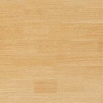 vidaXL Chaises à manger 2 Pièces bois massif naturel caoutchouc