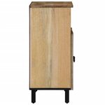 vidaXL Armoire latérale 60x33x75 cm bois massif de manguier