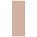 vidaXL Buffet rose 34 5x39x107 cm acier