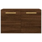 vidaXL Armoire murale Chêne marron 60x36 5x35 cm Bois d'ingénierie